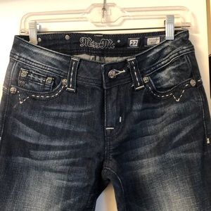 NWOT Miss Me boot cut jeans